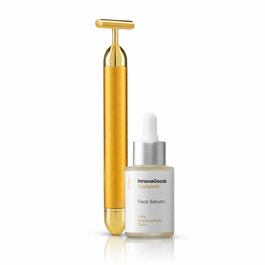 Pack Masajeador Rejuvenecedor Facial de Alta Frecuencia y Sérum Facial Rice Joyboost 30 ml InnovaGoods