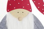 DKD Home Decor Figura MDF y Fieltro Gnomo Surtido de 2 unidades