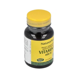 NATURES PLUS Vitamina E-400Ui (Mezcla Tocoferoles) 60 Perlas