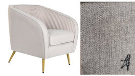DKD Home Decor Sillón Gris Plateado 68 x 73 x 70 cm