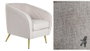 DKD Home Decor Sillón Gris Plateado 68 x 73 x 70 cm