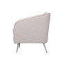 DKD Home Decor Sillón Gris Plateado 68 x 73 x 70 cm