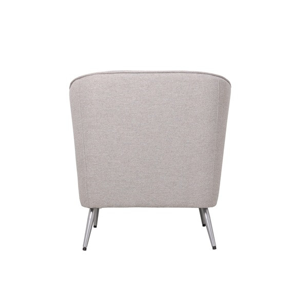 DKD Home Decor Sillón Gris Plateado 68 x 73 x 70 cm
