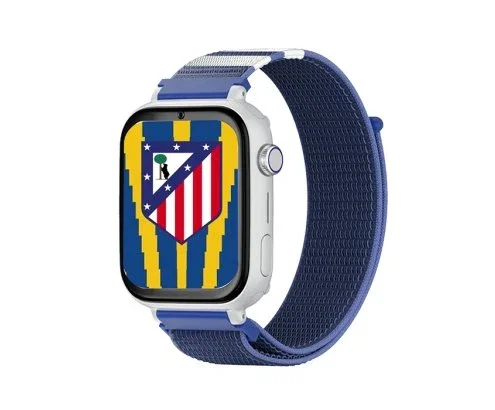 Savefamily Savewatch Plus Edición Atlético de Madrid con GPS y Llamada - Correa de Tela Azul Savefamily Savewatch Plus Edición Atlético de Madrid con GPS y Llamada - Correa de Tela Azul