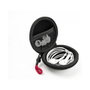 DeLOCK Funda Protectora para Auriculares Intrauditivos Negro y Gris
