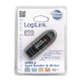 LogiLink MulticardReader 2.0 Lector de tarjetas USB 2.0 Negro