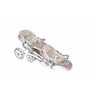 Muñecas Arias Coche Gemelar Fantasy con Bolso