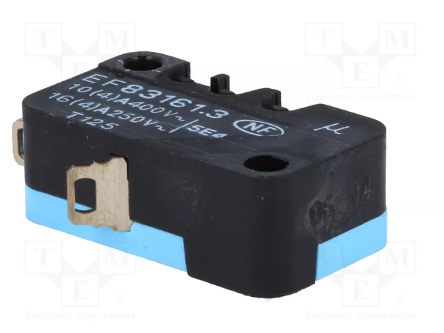 CROUZET Microconmutador SNAP ACTION SPDT 16A/250VAC sin palanca