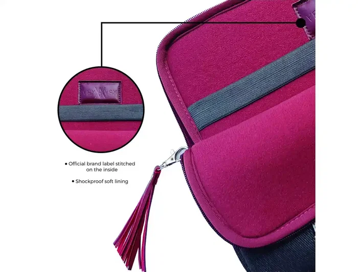 Wondee Funda Portatil Tanger 14 Pulgadas Compatible Universal Protección Contra Golpes y Arañazos Cierre Cremallera Ligera