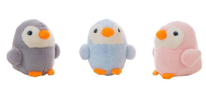 Creaciones Llopis Display 8 Pingüinos 16cm 3 Surtidos