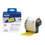 Brother DK-44605 Cinta Continua de Papel Térmico Removible Amarillo 62mm x 30,48m