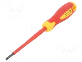 HÖGERT TECHNIK Destornillador plano aislado SL 4 100mm
