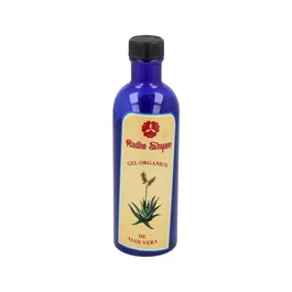 Radhe Shyam Gel de Aloe Vera 200 ml - Refresca y regenera la piel, ideal para después del afeitado o bronceado
