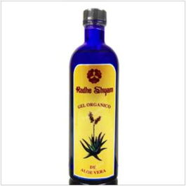 RADHE SHYAM Gel De Aloe Vera 200Ml. Refresca y Regenera Piel, Ideal Post-Afeitado y Bronceado