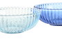 DKD Home Decor Bandeja Vaciapolsillos de Cristal Atlántico, Surtido de 2 Modelos