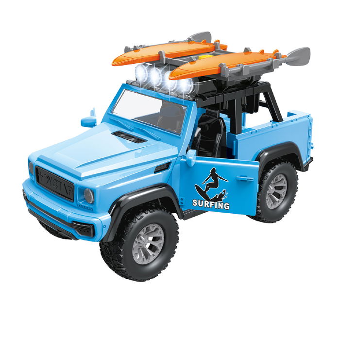 Tachan Suv 4x4 Surf con Luces y Sonido Escala 1:16 Juguete para Niños +3 Años