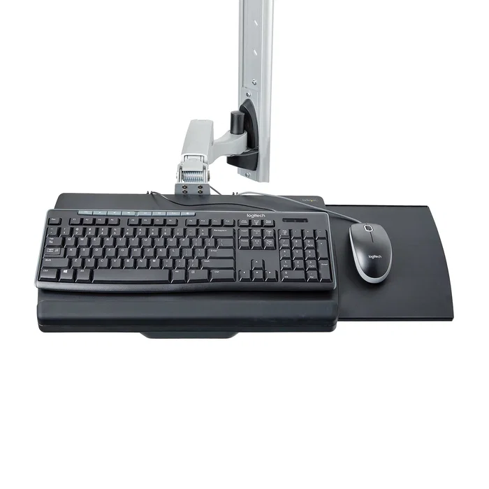 StarTech Estación de Trabajo de Montaje en Pared para Monitor, Teclado, Ratón y CPU