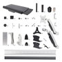 StarTech.com Estación de Trabajo Soporte de Pared para Monitor VESA de 27-32 Pulgadas con Bracket para CPU y Bandeja para Teclado/Ratón