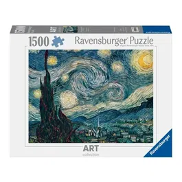 Ravensburger Rompecabezas La Noche Estrellada Vincent Van Gogh 1500 Piezas 80 x 60 cm RAV1738301840979