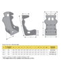 Momo Asiento Daytona XXL Negro