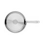 WMF 0794689991 Sartén Profi de 28 cm en acero inoxidable, apta para inducción y lavavajillas, antiadherente cerámico