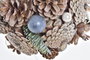 DKD Home Decor Bola de Decoración Piñas Natural Decapé