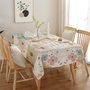 Hermia Asr-tblclt25 -16 Mantel de Lujo para Mesa, 140 x 220 cm, Mezcla de Algodón y Poliéster, Suave y Duradero para Comidas Especiales