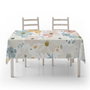 Hermia Asr-tblclt25 -16 Mantel de Lujo para Mesa, 140 x 220 cm, Mezcla de Algodón y Poliéster, Suave y Duradero para Comidas Especiales