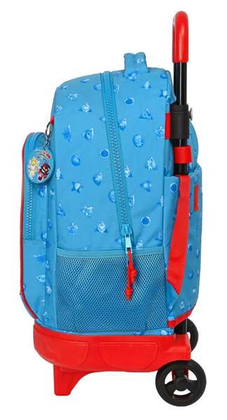 SAFTA Mochila Superthings Rescue Force con Ruedas Extraíbles Azul