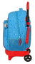 SAFTA Mochila Superthings Rescue Force con Ruedas Extraíbles Azul