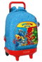 SAFTA Mochila Superthings Rescue Force con Ruedas Extraíbles Azul