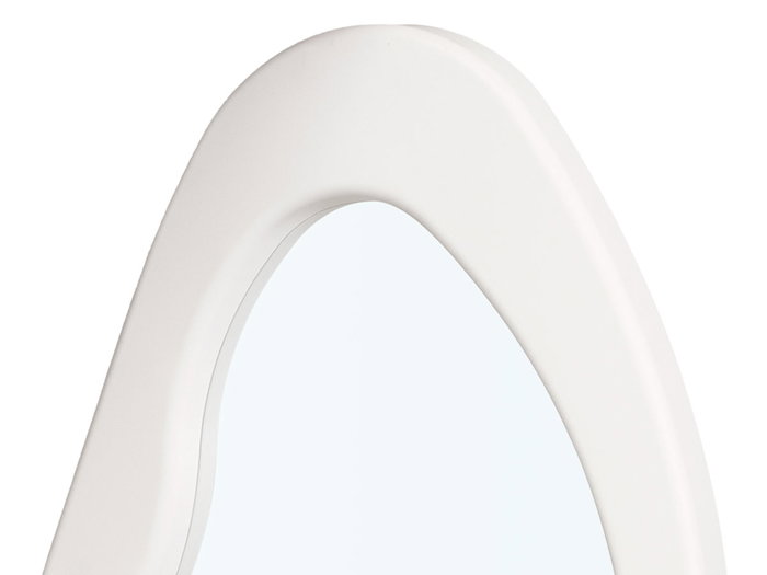 Giftdecor Espejo Blanco Plastico Forma Redonda Alto 120 cm Ancho 50 cm Profundidad 4 cm (Set de 2) Giftdecor Espejo Blanco Plastico Forma Redonda Alto 120 cm Ancho 50 cm Profundidad 4 cm (Set de 2)