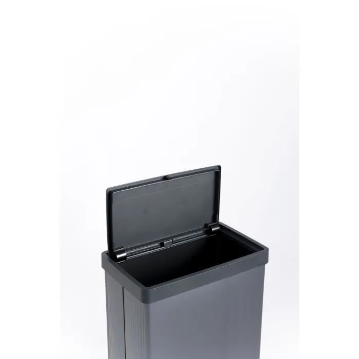 Curver Papelera VERTO Apertura Táctil 54 L Azul Perla CUR3253924865195