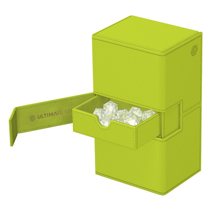 Ultimate Guard Twin Flip'n'Tray 200+ Xenoskin "Summer Edition 2025" - Lime