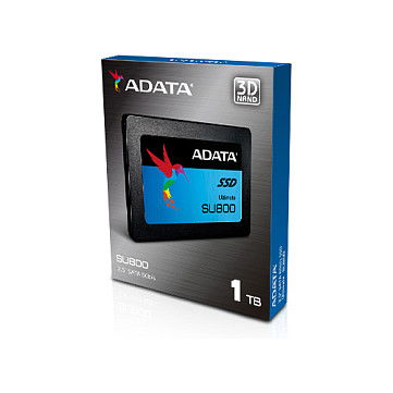 ADATA SU800 SATA III SSD Interno de 1 TB, 2.5", Velocidades de Lectura/Escritura 560/520 MB/s, 3D NAND TLC