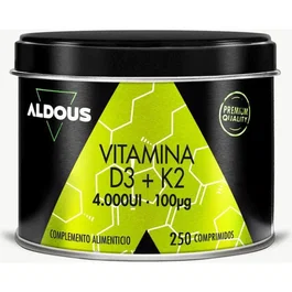 Aldous Bio Vitamina D3 + K2 250 Comp