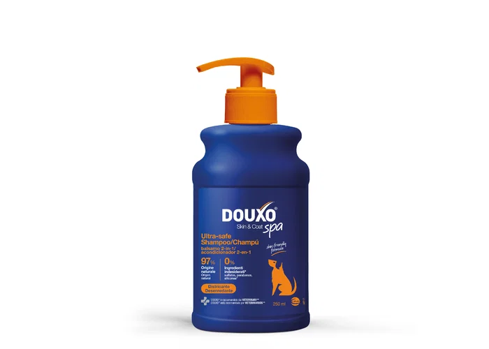 Ceva DOUXO SPA Champú y Acondicionador 2 en 1 Desenredante 250ml