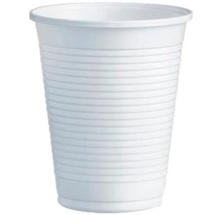 Vaso de Plástico PP 220cc Blanco Caja 100 Unidades Vaso de Plástico PP 220cc Blanco Caja 100 Unidades