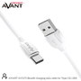 AVANT CONNECT Cable USB A a USB C, 2 metros, 3A, Carga Rápida