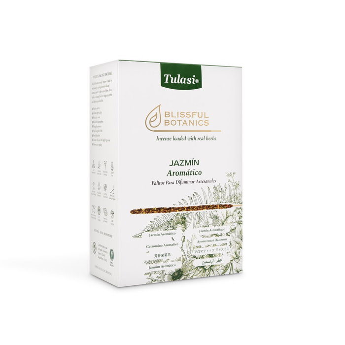 DKD Home Decor Set de 8 Varillas de Incienso Natural Jazmín