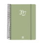 FINOCAM Agenda Anual 2027 Espiral Basic My Espiral Verde con Goma