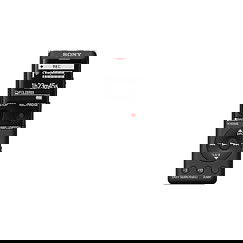 SONY ICD-UX570B Grabador de Voz Digital, Negro, 4 GB, 159h de grabación, MP3/PCM, Pantalla OLED, Batería de Litio