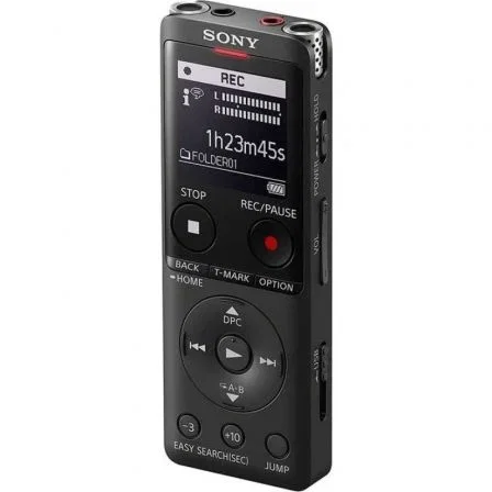 SONY Grabadora de Voz Digital ICD-UX570, 4 GB, Hasta 159h de Grabación, MP3, AAC, WMA, LPCM, OLED, MicroSD, Negro (ICD-UX570B) SONY Grabadora de Voz Digital ICD-UX570, 4 GB, Hasta 159h de Grabación, MP3, AAC, WMA, LPCM, OLED, MicroSD, Negro (ICD-UX570B)
