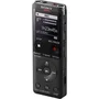 SONY Grabadora de Voz Digital ICD-UX570, 4 GB, Hasta 159h de Grabación, MP3, AAC, WMA, LPCM, OLED, MicroSD, Negro (ICD-UX570B)