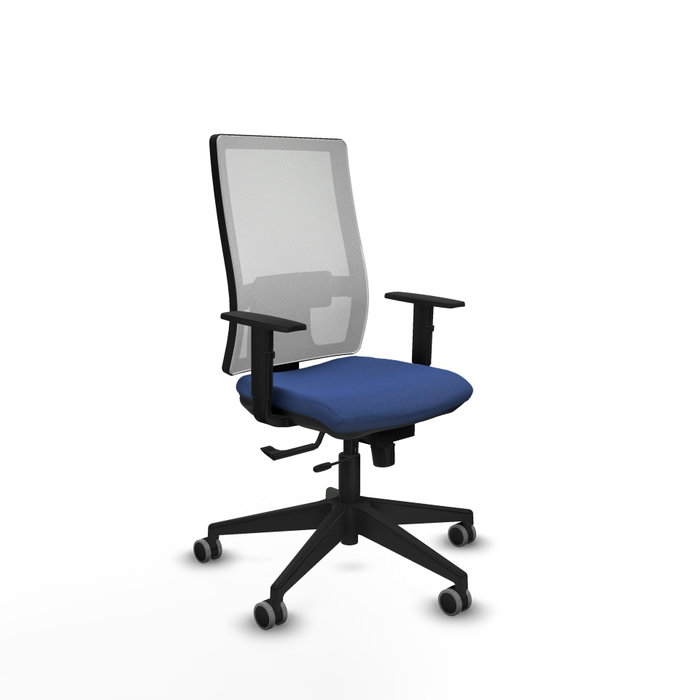 PIQUERAS Y CRESPO Silla de oficina Horna Azul marino y Blanco PIQUERAS Y CRESPO Silla de oficina Horna Azul marino y Blanco