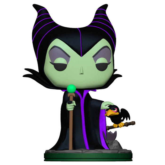 Funko Figura POP Disney Villains Maleficent Figura Vinilo 9cm Caja Regalo con Ventana