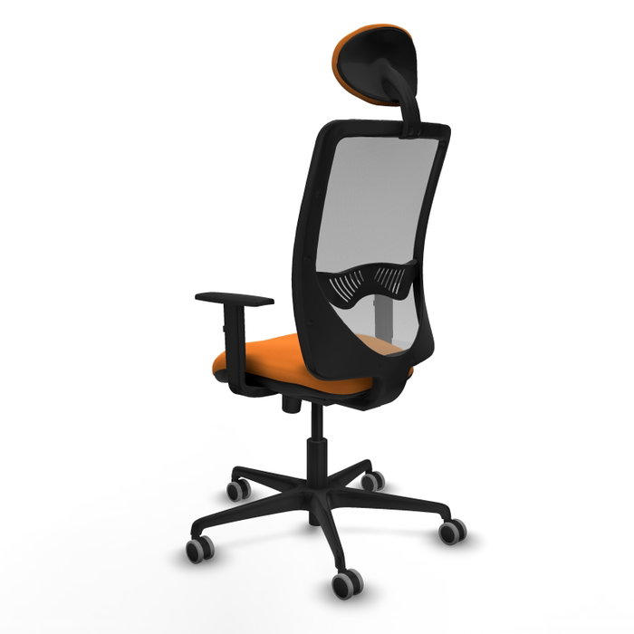 PIQUERAS Y CRESPO Silla de oficina Zulema Naranja y Gris PIQUERAS Y CRESPO Silla de oficina Zulema Naranja y Gris