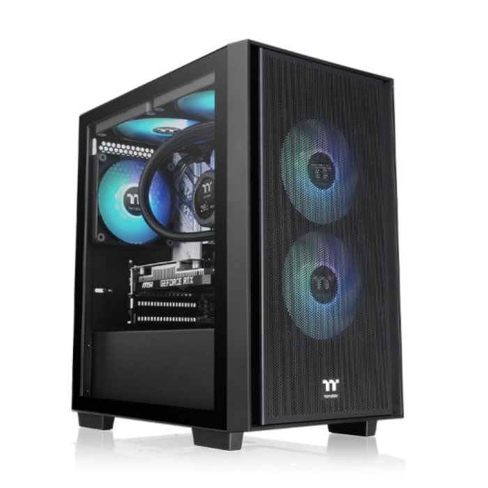 Thermaltake Versa H16 TG ARGB Negro