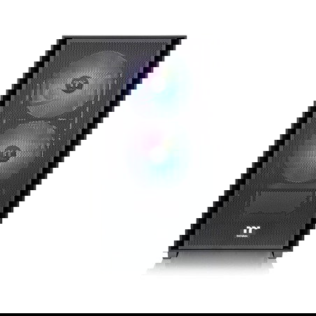 Thermaltake Versa H16 TG ARGB Black Micro Torre PC Vidrio Templado