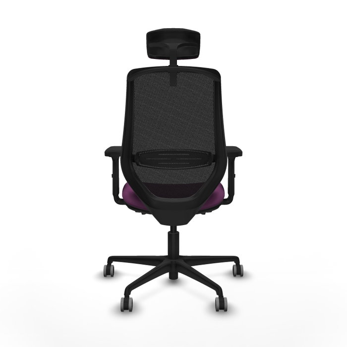 PIQUERAS Y CRESPO Silla de oficina Mardos con mecanismo Sincro/Traslack Morada